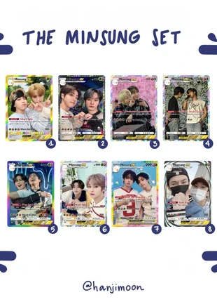 The Minsung Set Pokémon Card, marque: Stray Kids, état: Très bon état, 3,00 €, 3,85 € Protection acheteurs incluse