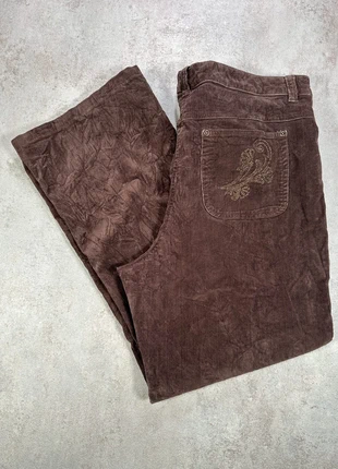Pantalon Vintage En Velours Côtelé / Corduroy Penmans brun froissé droit taille 16, marque: Vintage Dressing, état: Très bon état, taille: XXL / 44 / 16, 20,00 €, 21,70 € Protection acheteurs (Pro) incluse