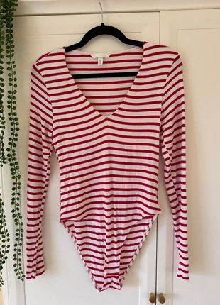 Striped long sleeve body, brand: H&M, condition: New without tags, size: M / UK 12-14, £6.00, £7.00 includes Buyer Protection