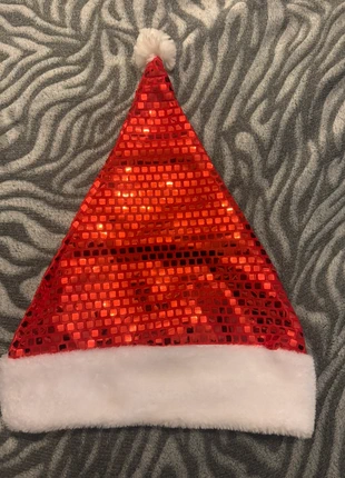 Sparkley Santa hat., brand: unknown brand, condition: Very good, size: One size, £1.00, £1.75 includes Buyer Protection