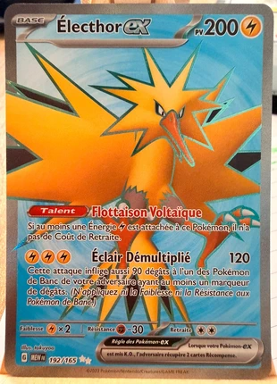 Carte Pokémon : Électhor 192/165, marke: Pokémon, zustand: Neu, 25,00 €, 26,95 € inklusive Vinted-Käuferschutz