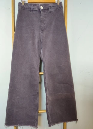 Jean taille haute violet taille 38, brand: Unique, condition: Very good, size: M / 38 / 10, €7.00, €8.05 includes Buyer Protection