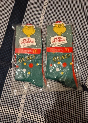 Calzini mc donald grinch, brand: McDonald's, condizioni: Nuovo senza cartellino, taglia: Taglia unica, €6.00, €7.00 include la Protezione acquisti
