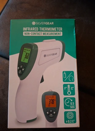 Thermometer non-contact, brand: silvergear, condizioni: Nuovo con cartellino, €4.50, €5.43 include la Protezione acquisti