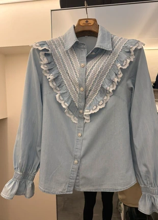 Jeans Blouse s/m, condizioni: Ottime, taglia: S / IT 40 / EU 36, €8.00, €9.10 include la Protezione acquisti