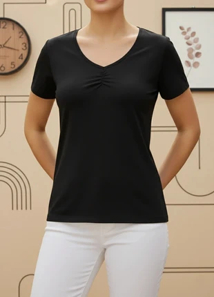 Camiseta negra de Lascana., brand: Lascana, condizioni: Ottime, taglia: M / IT 42 / EU 38, €8.00, €9.10 include la Protezione acquisti Pro