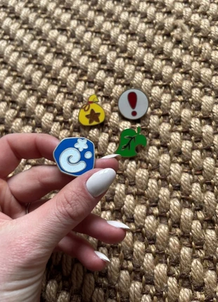 🌟 Lot Collector 4 Pin’s Animal Crossing – Feuille, Mobilier, Clochette & Fossile 🌟 Nintendo, marque: Animal Crossing, état: Neuf sans étiquette, 25,00 €, 26,95 € Protection acheteurs incluse