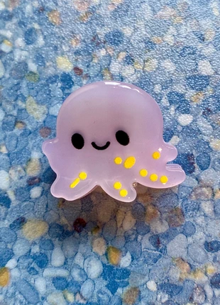 Pince cheveux petit poulpe lilas/jaune, brand: Boutique indépendante, condizioni: Ottime, €2.50, €3.33 include la Protezione acquisti