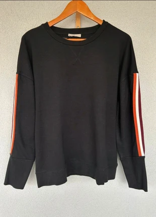 🌟Pull/Sweat-shirt Femme OXXO - Taille L - Très bon état - Noir avec bandes sport chic, brand: OXXO, condition: Very good, size: L / 40 / 12, €10.00, €11.20 includes Buyer Protection Pro