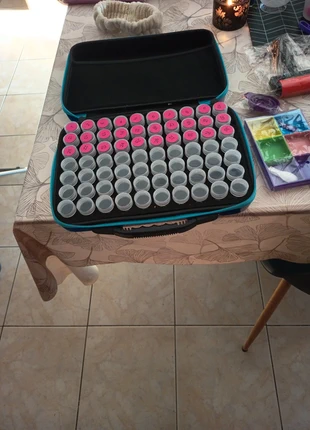 Valisette pour diamant painting avec les accessoires, brand: Diamant, condition: New without tags, €20.00, €21.70 includes Buyer Protection