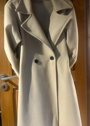 Manteau long, over size écru TU, merk: indépendant, staat: Goed, maat: Universele maat, € 15,00, € 16,45 inclusief Kopersbescherming