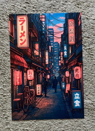 Poster Japan - Tokyo Kyoto Osaka Alley Japanase Night Travel - 20x30, brand: Japan Style, condizioni: Ottime, €12.50, €13.83 include la Protezione acquisti Pro