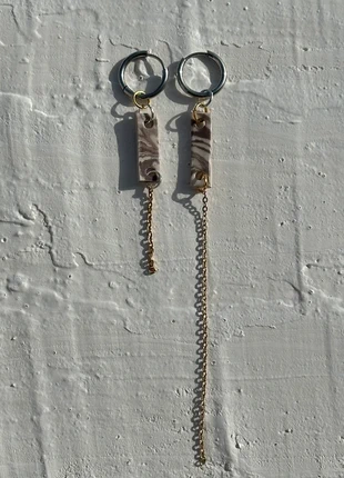 Boucle d’oreille artisanale, merk: fionaë, staat: Nieuw zonder prijskaartje, € 14,00, € 15,40 inclusief Kopersbescherming Pro