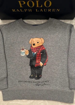 Sweat Ralph Lauren Polo Bear Gris – Taille 2T (2 ans) excellent état, marque: Ralph Lauren, état: Très bon état, taille: 24-36 mois / 92 cm, 55,00 €, 58,45 € Protection acheteurs incluse