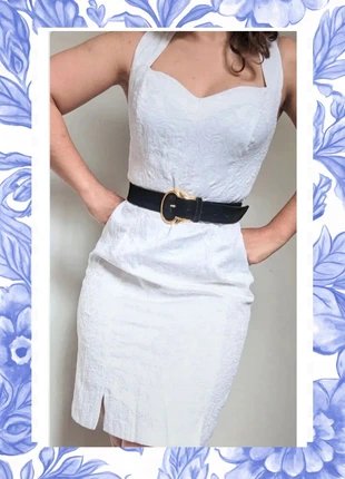 Superbe Robe blanche pin up mariage civil relief baroque (valeur 229€), marke: Maison 123, zustand: Sehr gut, größe: XL / 42 / 14, 49,00 €, 52,15 € beinhaltet Vinted-Käuferschutz Pro