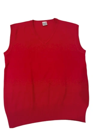 Pull sans manche col en v rouge, brand: Avanti, condition: Good, size: M / 38 / 10, €5.00, €5.95 includes Buyer Protection