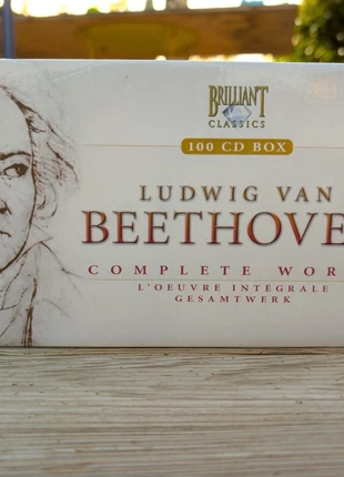 Beethoven Complete Works – 100 CD Box – Édition Brilliant Classics, staat: Heel goed, € 88,88, € 94,02 inclusief Kopersbescherming