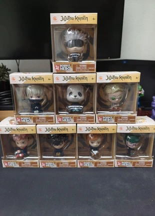 Jujutsu Kaisen Figure - YuMe Bobble Hero - 7 cm - Full Set!, merk: Jujutsu Kaisen, staat: Nieuw met prijskaartje, maat: Universeel, € 60,00, € 63,70 inclusief Kopersbescherming