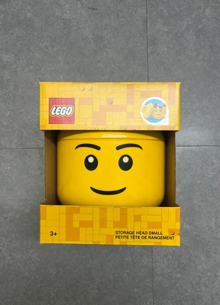 Lego / tête lego de rangement / Petite tête de rangement / Diamètre 16cm, marca: LEGO, estado: Novo com etiquetas, €16.00, €17.50 inclui Proteção do Comprador