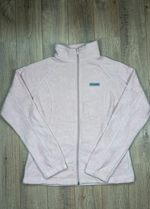 Veste Polaire Columbia Rose Vintage - Col montant Full Zip - Hiver Randonnée - Taille XL Femmes, marca: Columbia, estado: Muito bom, tamanho: XL / 42 / 14, €20.00, €21.70 inclui Proteção do Comprador