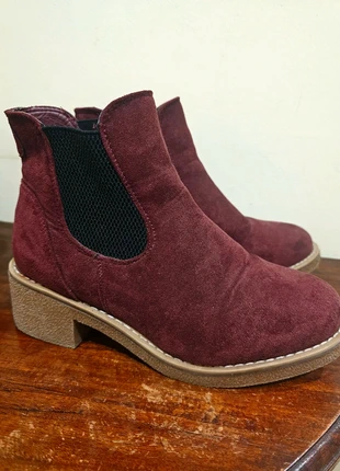 Botines tipo Chelsey Burdeos (talla 37), marque: Senda Road, état: Neuf sans étiquette, taille: 37, 12,00 €, 13,30 € Protection acheteurs incluse