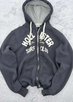 Hollister california zip up hoodie boxy oversize fit haft, brand: Hollister, condition: Very good, size: 6 / S, $27.00, $29.05 includes Buyer Protection