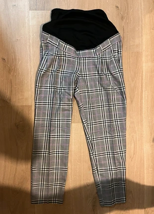 Pantalon de Maternité Gris Clair à Carreaux 36 – Neuf !, merk: ASOS Design, staat: Nieuw met prijskaartje, maat: S / 36 / 8, € 8,99, € 10,14 inclusief Kopersbescherming Pro