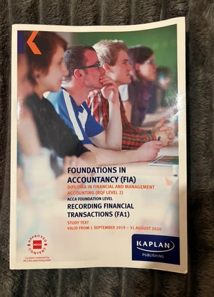 Foundation in Accountancy Book Kaplan, condition: Very good, £10.00, £11.10 includes Buyer Protection