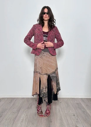 Sislay Floral Jacquard Blazer, brand: Sisley, condizioni: Ottime, taglia: M / IT 42 / EU 38, €35.00, €37.45 include la Protezione acquisti