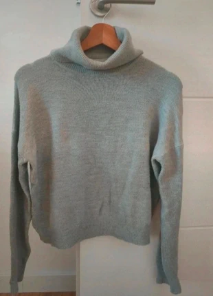 Pull gris à col roulé, marque: Jennyfer, état: Très bon état, taille: S / 36 / 8, 7,00 €, 8,05 € Protection acheteurs incluse