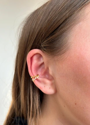 Earcuff doré strass, brand: Tendance, condizioni: Ottime, €10.00, €11.20 include la Protezione acquisti Pro