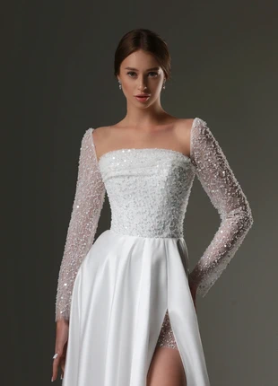 Abito da Sposa "Stella", disponibile in diverse misure, marca: atelier Biancofiore, estado: Nuevo con etiquetas, tamaño: Talla única, 590,00 €, 620,20 € Protección al comprador incluida