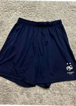Short officiel FFF Équipe de France – Bleu marine – Taille 14 ans, marque: FFF, état: Très bon état, taille: 14 ans / 164 cm, 5,99 €, 6,99 € Protection acheteurs incluse