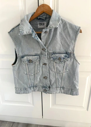 Precioso chaleco vaquero de mujer 🪡 Talla S fotos con medidas, marque: Zellg, état: Très bon état, taille: S / 36 / 8, 9,90 €, 11,10 € Protection acheteurs incluse