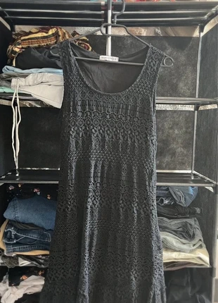 Robe d’été noir en crochet taille M, zustand: Sehr gut, größe: M / 38 / 10, 5,00 €, 5,95 € inklusive Vinted-Käuferschutz