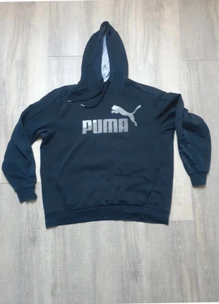 Sweat-shirt capuche hoodie oversize PUMA noir taille XL, marque: Puma, état: Très bon état, taille: XL, 12,00 €, 13,30 € Protection acheteurs (Pro) incluse