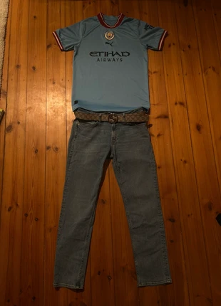 Hellblaue Jack & Jones Jeans – Clark Regular Fit (Größe W32 / L32), brand: Jack & Jones, condizioni: Ottime, taglia: IT 42 | W32, €13.00, €14.35 include la Protezione acquisti