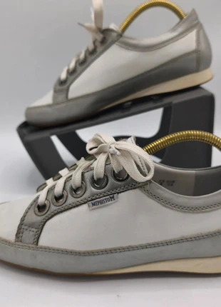 Mephisto Bretta White Silver Leather Lace Up Shoes Trainers Size UK 5.5 US 8, brand: Mephisto, condition: Very good, size: 5.5, £13.99, £15.39 includes Buyer Protection