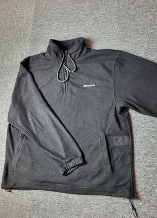 Polaire Carahrrt Fleece jacket navy noir moumoute taille L, merk: Carhartt, staat: Heel goed, maat: L, € 30,00, € 32,20 inclusief Kopersbescherming