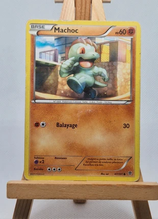 Machoc 47/101 – Carte Pokémon FR – Explosion Plasma – Played, marque: Pokémon, état: Satisfaisant, 1,00 €, 1,75 € Protection acheteurs incluse