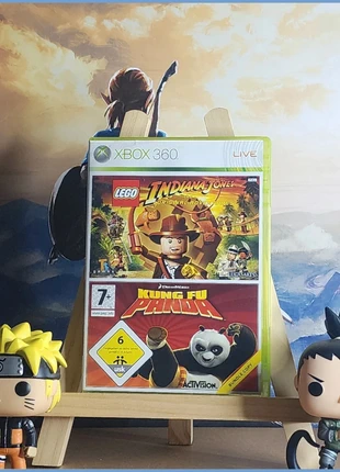 Kung Fu Panda + LEGO Indiana Jones : The Original Adventures – Xbox 360, zustand: Sehr gut, 8,00 €, 9,10 € beinhaltet Vinted-Käuferschutz Pro