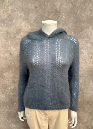 Pull Sésane Théodore Bleu Gris - Mohair - Taille S, marque: Sézane, état: Très bon état, taille: S / 36 / 8, 64,90 €, 68,85 € Protection acheteurs incluse