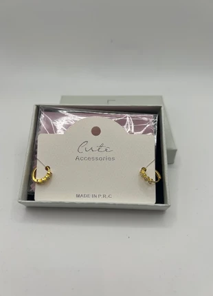 14k gold plated huggie earrings, brand: L.Karden, condition: New with tags, £5.00, £5.95 includes Buyer Protection