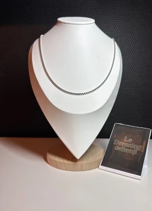 Collier simple en acier inoxydable – 55 cm, marca: Unique, estado: Nuevo sin etiquetas, 4,99 €, 5,94 € Protección al comprador incluida