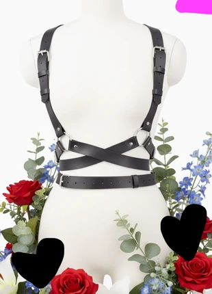 Multiways to style sexy punk alt fashion vegan leather harness S M L XL, brand: sexy gothic alt fashion, condition: Very good, size: Adjustable, £15.00, £16.45 includes Buyer Protection