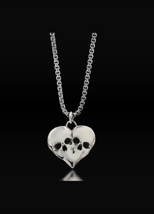 Twisted Love sterling silver skull necklace, brand: twisted love, condition: New with tags, £50.00, £53.20 includes Buyer Protection