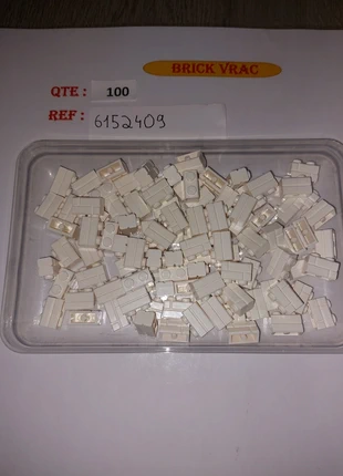 Lego vrac briques 1x2 blanc effet maçonnerie profile, marque: LEGO, état: Très bon état, taille: Taille unique, 7,00 €, 8,05 € Protection acheteurs (Pro) incluse