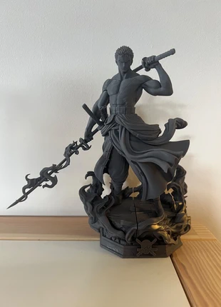 Figurine Zoro 3D Résine – Inspirée de l’univers One Piece, marca: Impression, estado: Nuevo sin etiquetas, 8,99 €, 10,14 € Protección al comprador Pro incluida