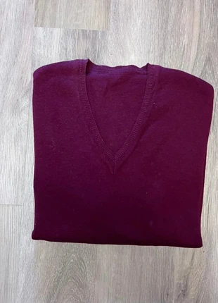 Pull col V - Sweat - Vintage - Old Money | Bordeaux | Taille M, marke: Vintage Dressing, zustand: Sehr gut, größe: M, 5,00 €, 5,95 € inklusive Vinted-Käuferschutz