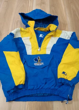 Giaccone trapuntato football americano Delaware Blue hens, marke: Starter, zustand: Sehr gut, größe: S, 115,00 €, 121,45 € beinhaltet Vinted-Käuferschutz Pro